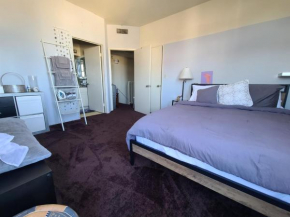 Guest Room in Sherman Oaks with private bathroom and balcony